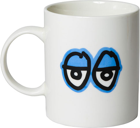 KROOKED STRAIT EYES MUG WHITE