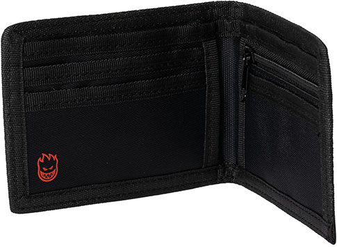 SPITFIRE HELL HOUND BI FOLD WALLET BLACK