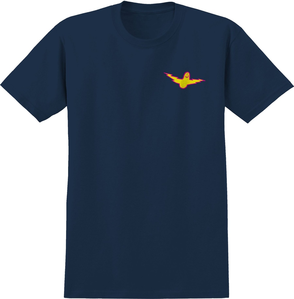 KROOKED BIRD LIGHTENING NAVY/YELLOW/MAGENTA SS M