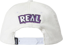 REAL COMIX SNAPBACK HAT WHITE