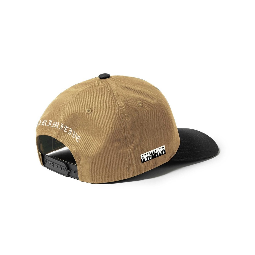 PRIMITIVE IMPERIAL SNAPBACK HAT CREAM