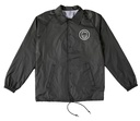 SPITFIRE OG CLASSIC NYLON EMB BLACK/ORANGE HOODED JACKET M