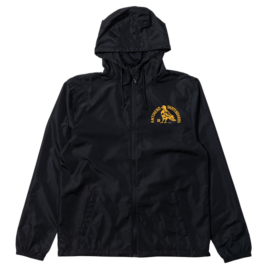 ANTI-HERO ROCK DOVE BLACK/YELLOW ZIP JACKET M