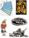 THE HEATED WHEEL STICKER PACK #1