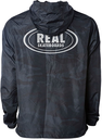 REAL OVAL BLACK CAMO JACKET M