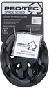 PRO TEC SPADE SERIES CERTIFIED HELMET BLACK  SIZED FOR AGES 8+ 