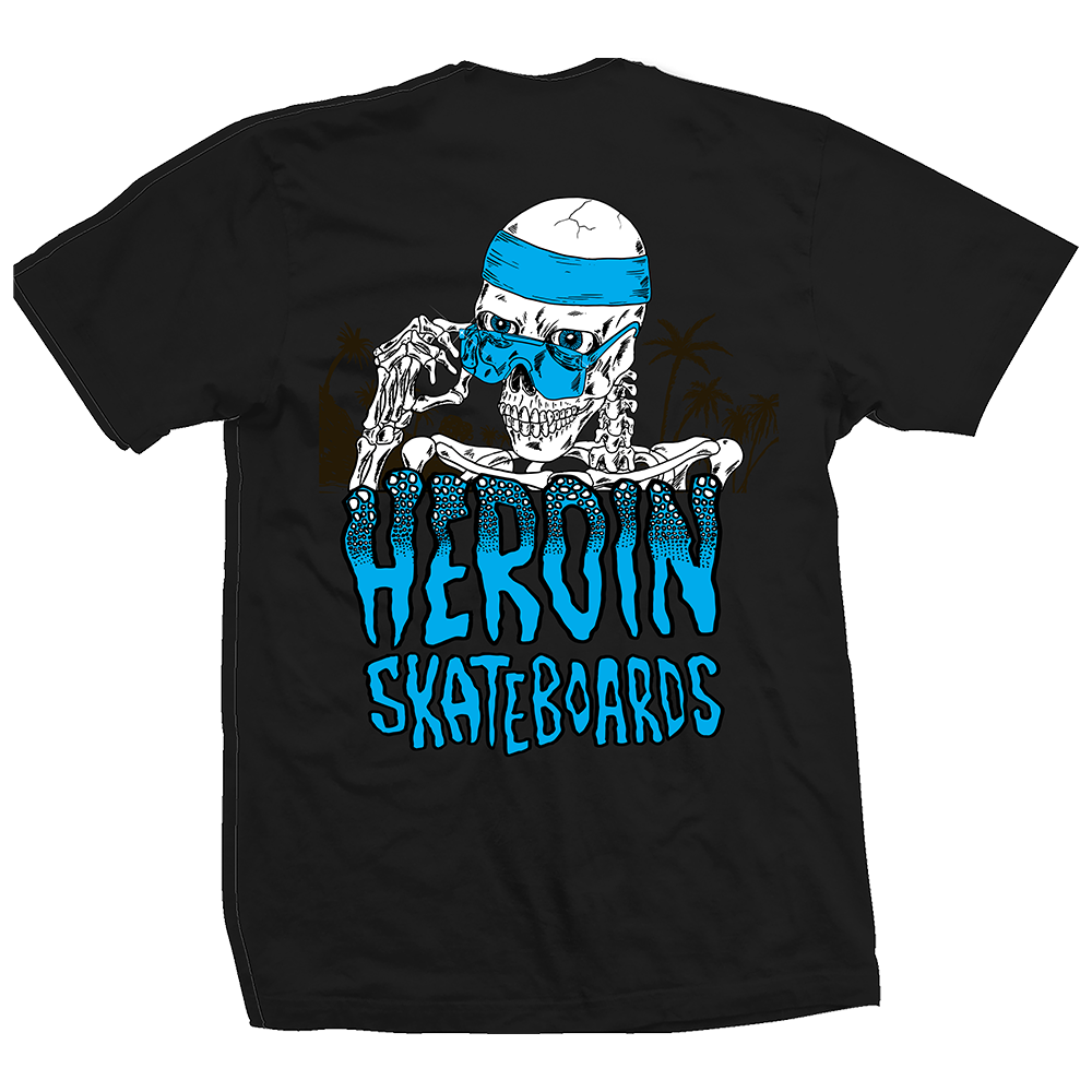 HEROIN SKELETON BLACK SS M