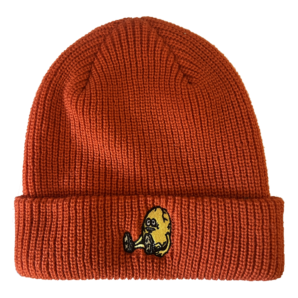 HEROIN EGG BEANIE ORANGE