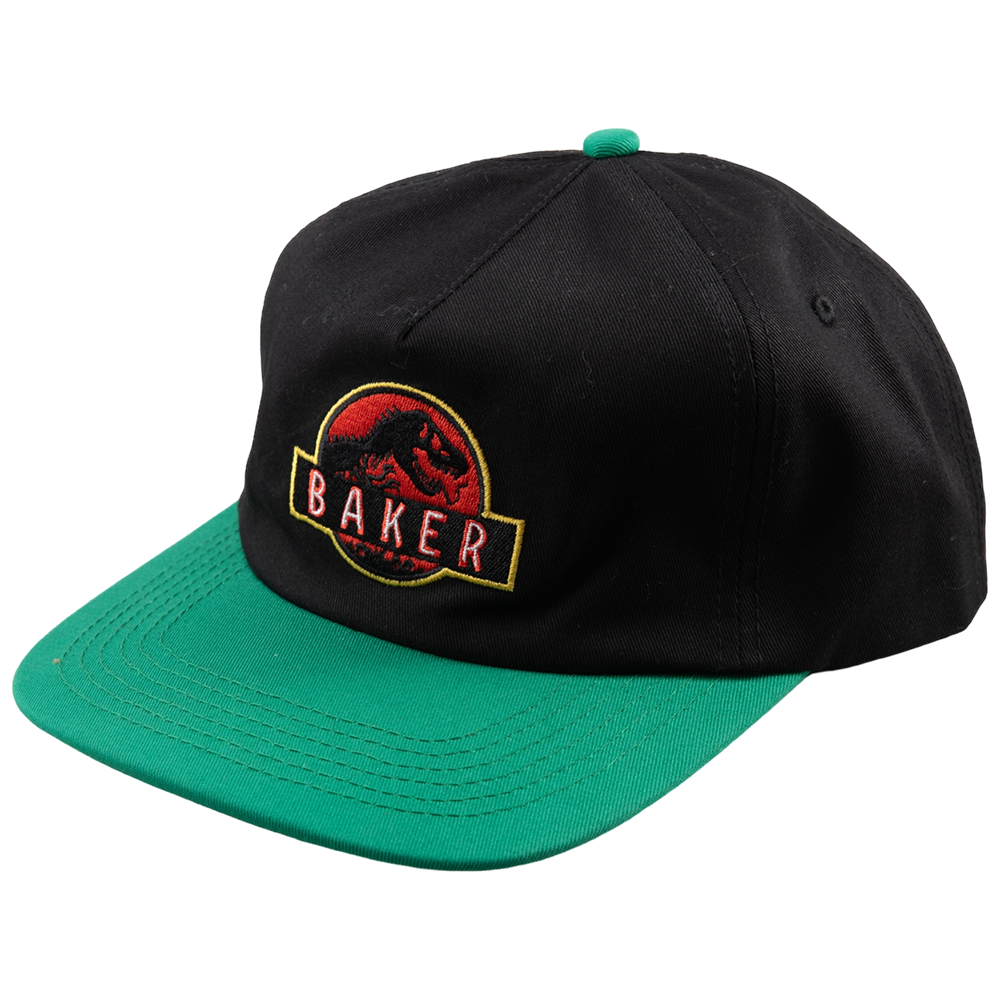 BAKER THE STONED AGE SNAPBACK HAT BLACK