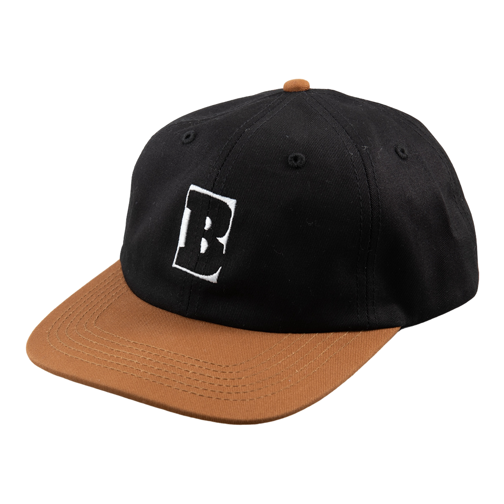 BAKER CAPITAL B SNAPBACK HAT BLACK/BROWN