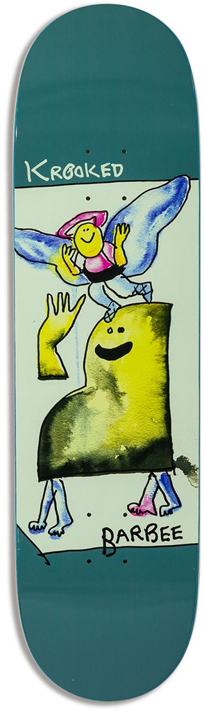 KROOKED BARBEE WATERCOLOR DECK 8.50