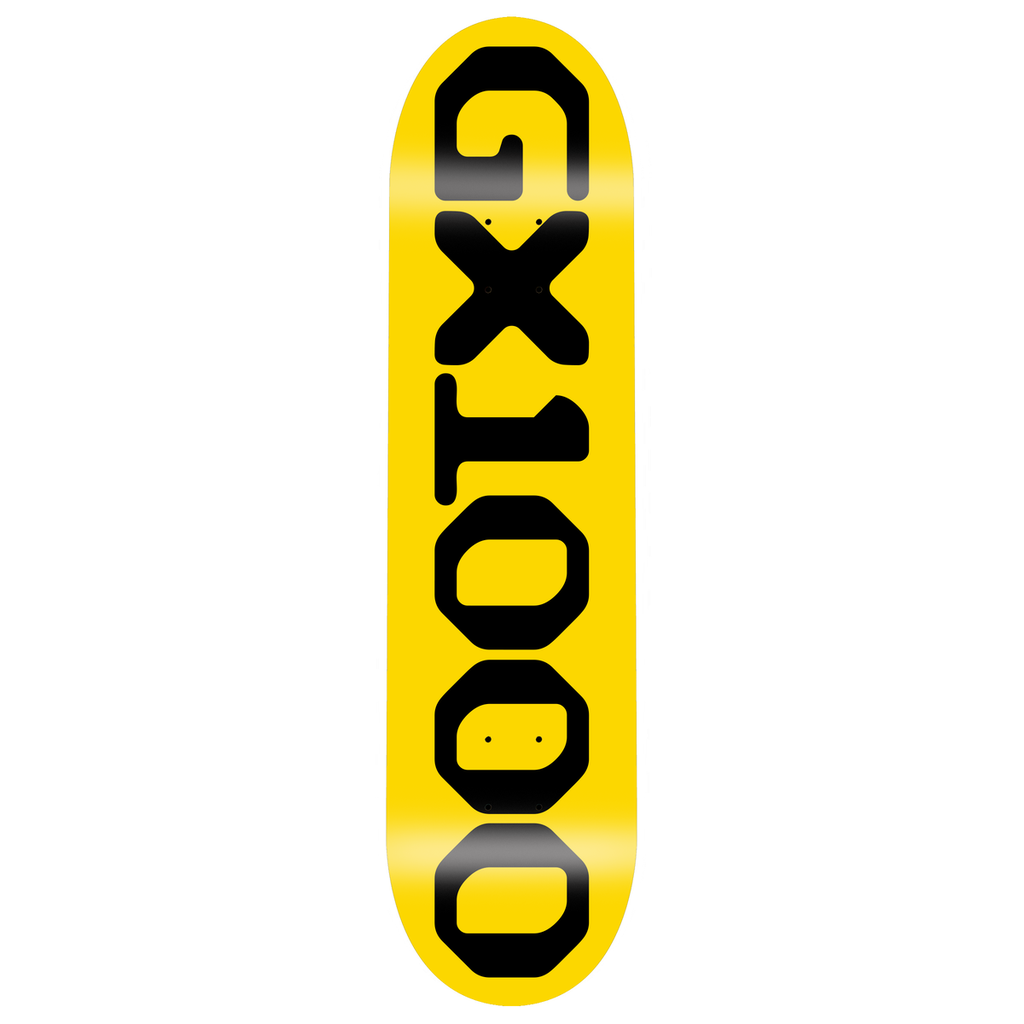 GX1000 TEAM OG LOGO YELLOW DECK 8.37