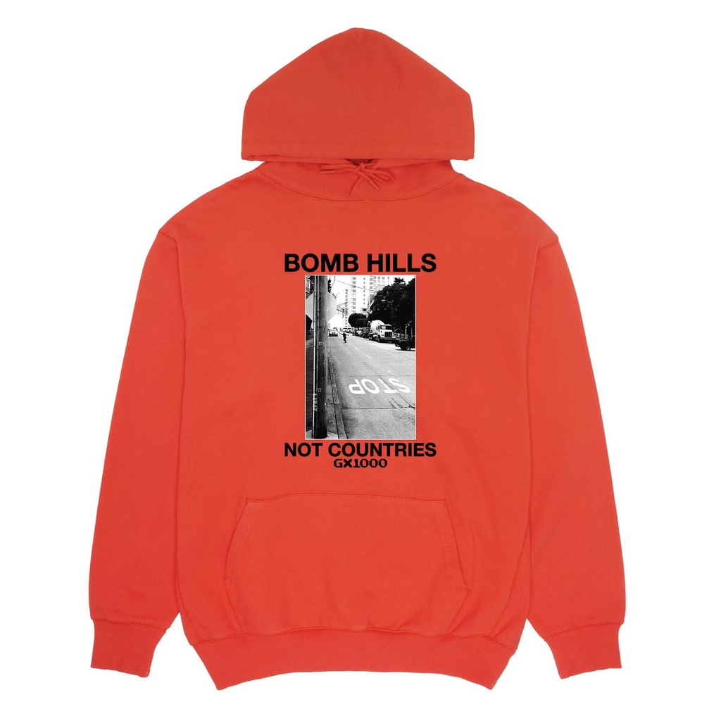 GX1000 BOMB HILLS NOT COUNTRIES ORANGE/BLACK HD/SWT L