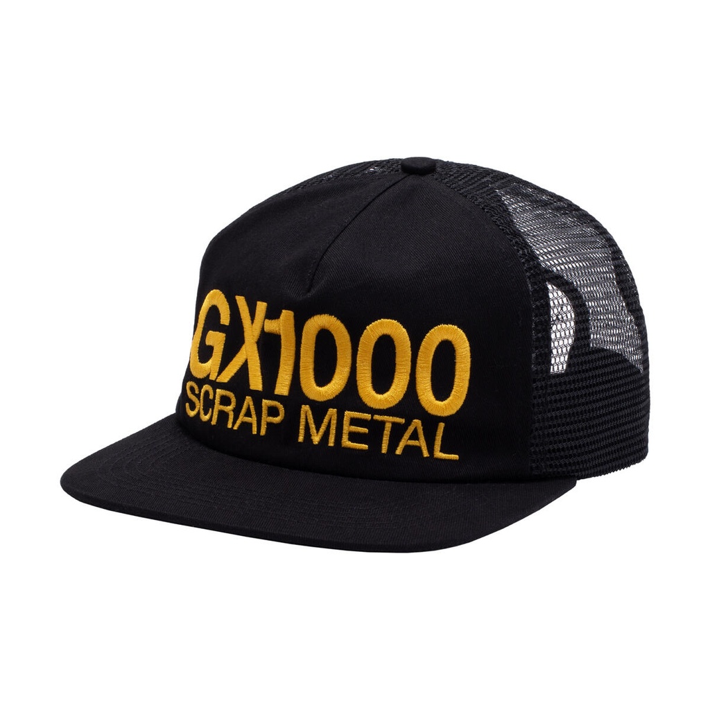 GX1000 SCRAP METAL SNAPBACK HAT BLACK