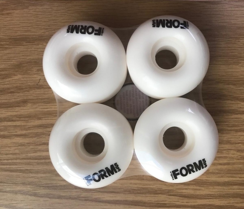 FORM WHITE 56MM 103A (Set of 4)