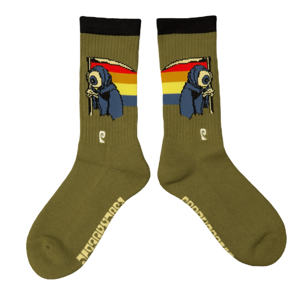 PSOCKADELIC TIME REAPER SOCKS