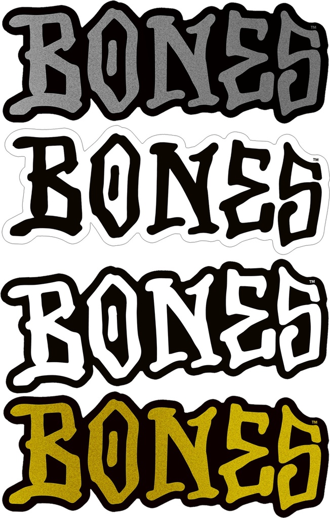 BONES WHEELS 3" STICKER