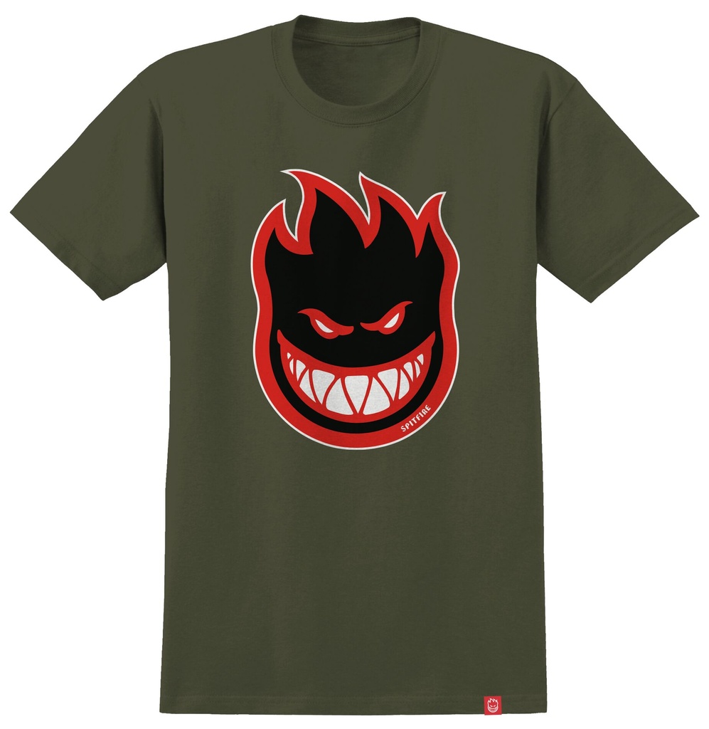 SPITFIRE BIGHEAD FILL MILITARY GREEN/RED SS XL