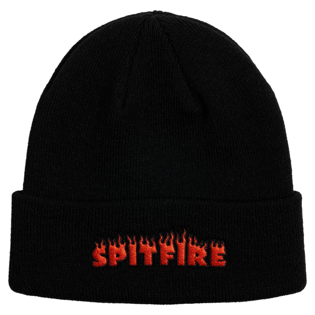 SPITFIRE DEMONSEED CUFF BEANIE BLACK