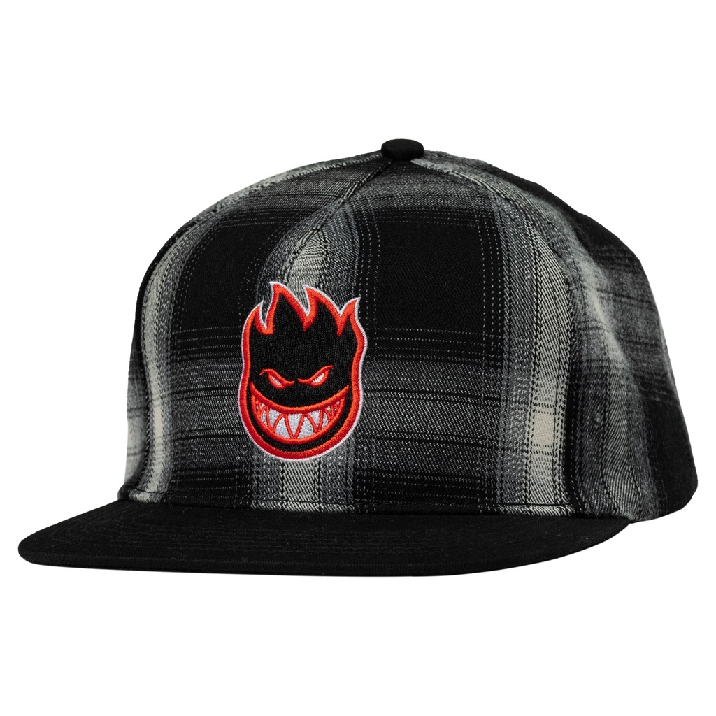 SPITFIRE BIGHEAD FILL SNAPBACK HAT PLAID