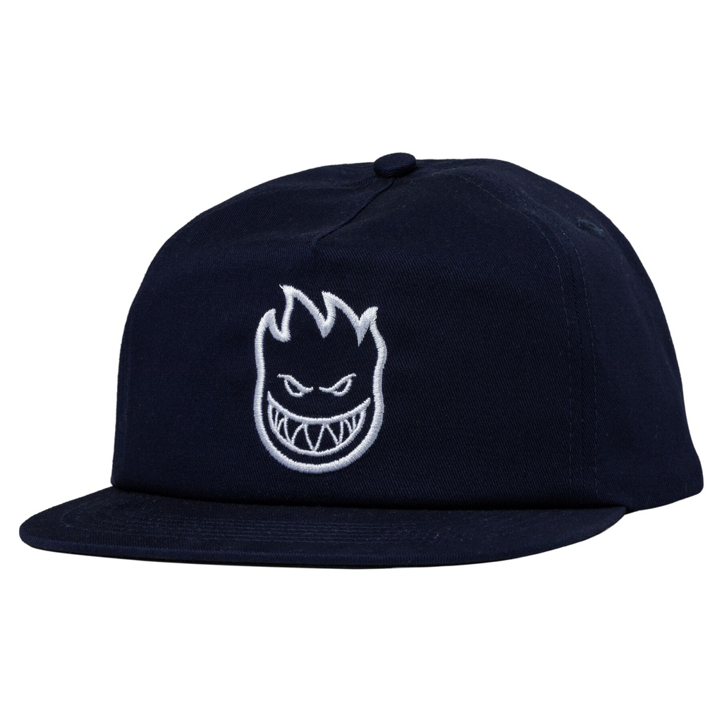 SPITFIRE BIGHEAD SNAPBACK HAT NAVY/WHITE