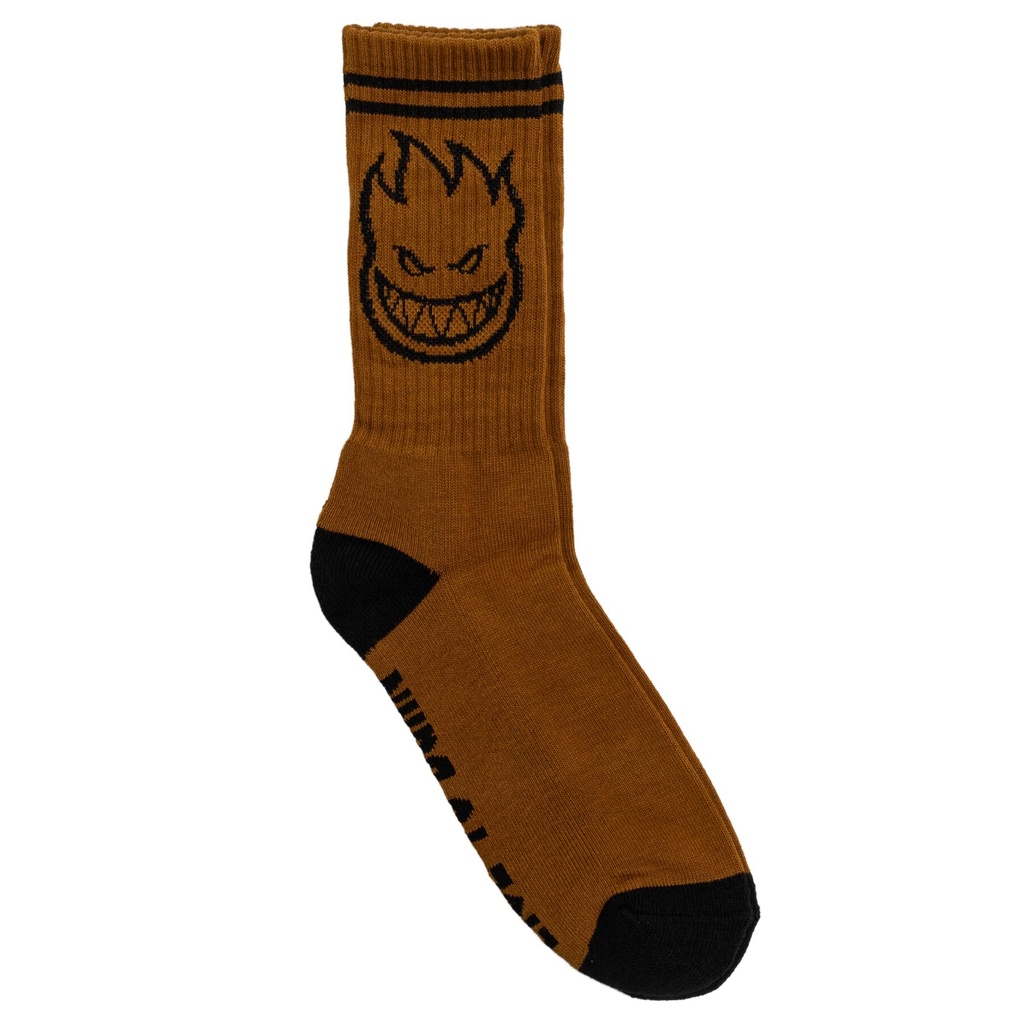 SPITFIRE BIGHEAD SOCKS TAN/BLACK