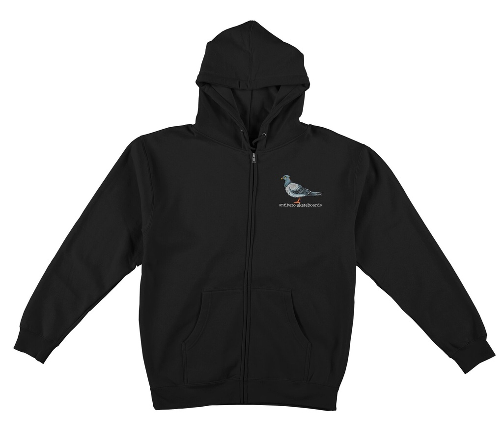 ANTI-HERO LIL PIGEON EMB BLACK HD/ZIP M