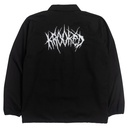 KROOKED NECRO SKRIPT BLACK/WHITE JACKET M