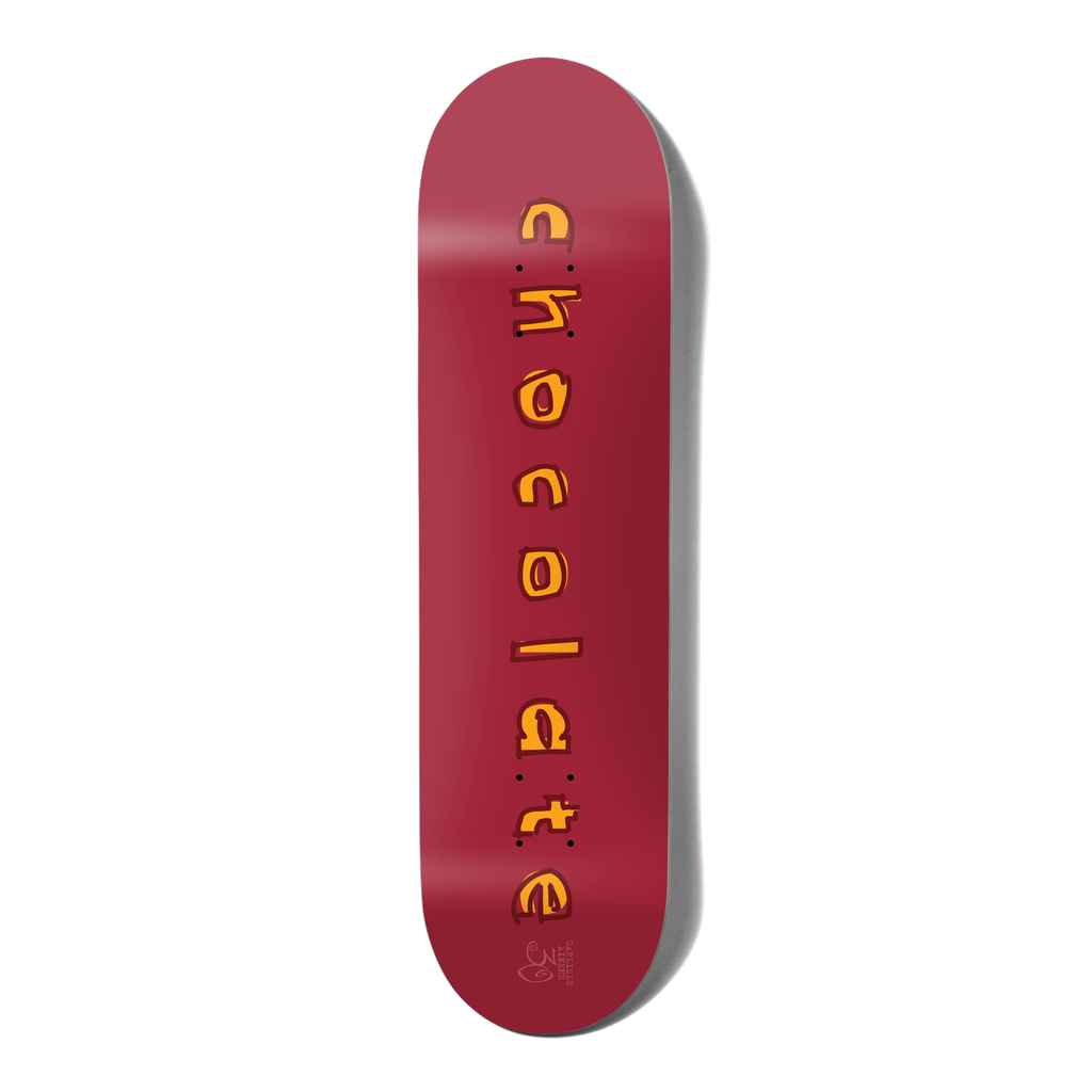 CHOCOLATE AIKENS COMIC SHAPED DECK 9.0