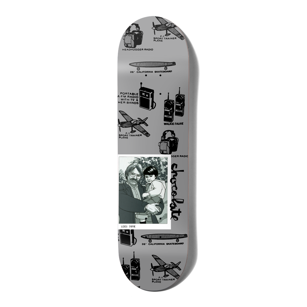 CHOCOLATE MIKE YORK LITTLE KID REMIX REISSUE DECK 7.5