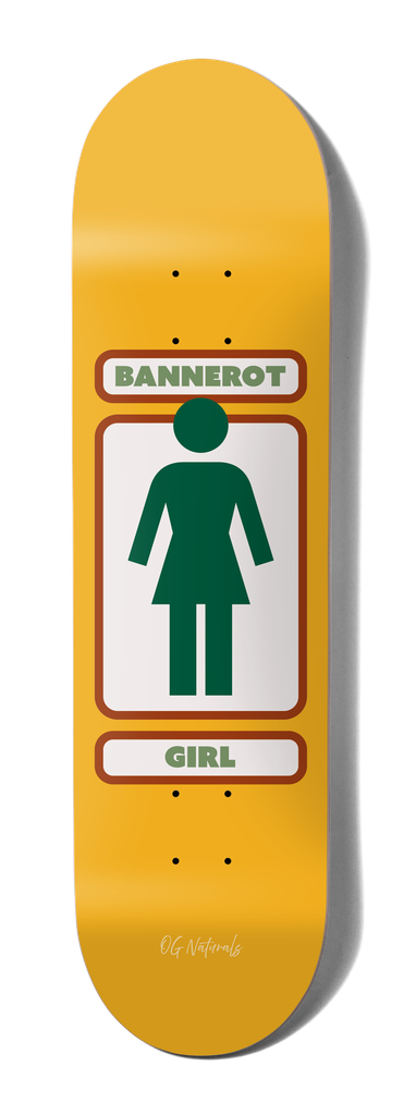 GIRL BANNEROT 93 'TIL OG NATURALS DECK 8.25