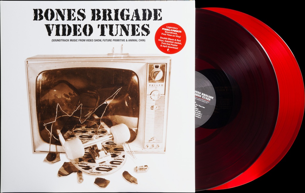 POWELL BONES BRIGADE VIDEO TUNES VINYL DOUBLE LP