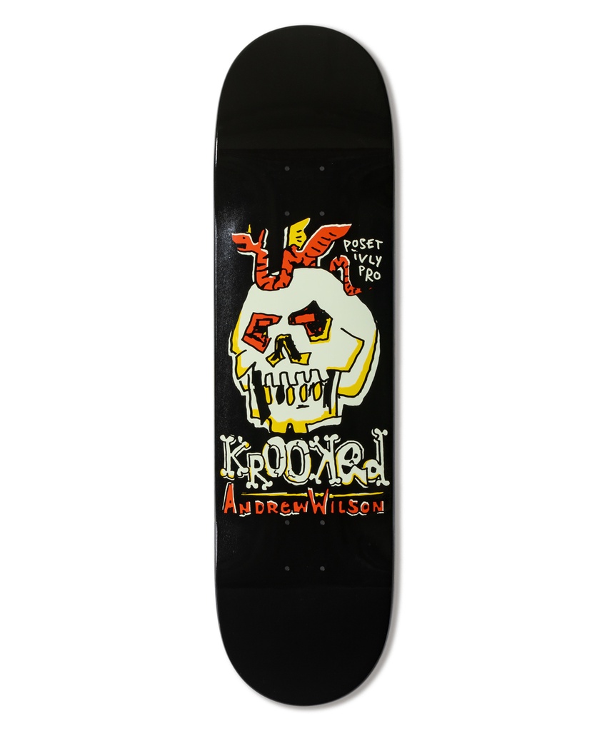 KROOKED WILSON POSTVLY PRO DECK 8.50