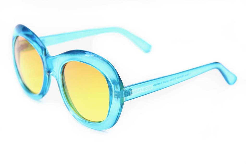 HAPPY HOUR BIKINI BEACH BLUE CRUSH SUNGLASSES