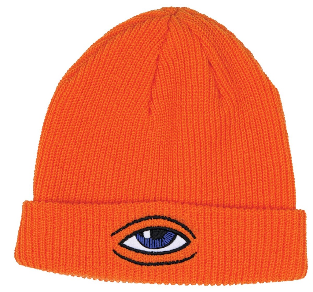 TOY MACHINE SECT EYE DOCK BEANIE ORANGE