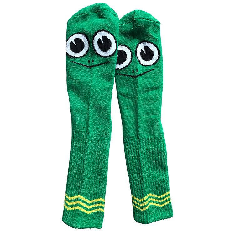 TOY MACHINE TURTLE BOY SOCKS GREEN