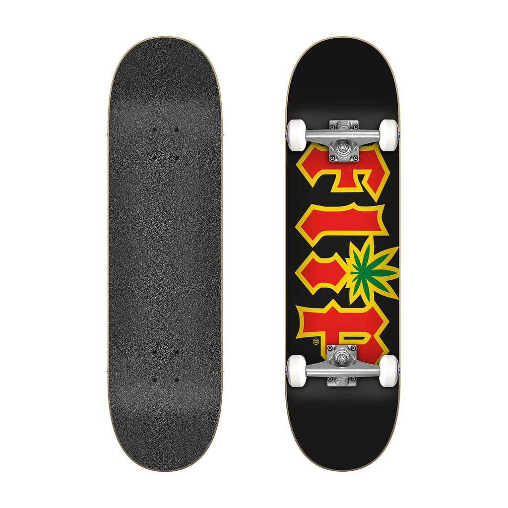 FLIP TEAM HKD RASTA BLACK COMPLETE 7.87