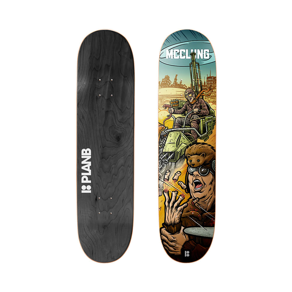 PLAN B MCCLUNG MAD MAX DECK 8.25