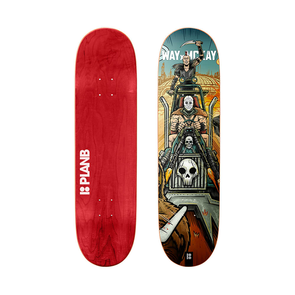 PLAN B WAY X MCKAY MAD MAX DECK 8.5