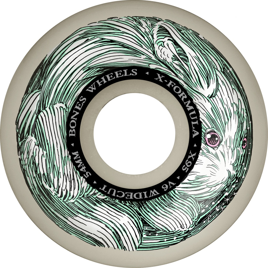 BONES X-FORMULA MONEY BUNNY V6 WIDECUT 54MM 95A (Set of 4)