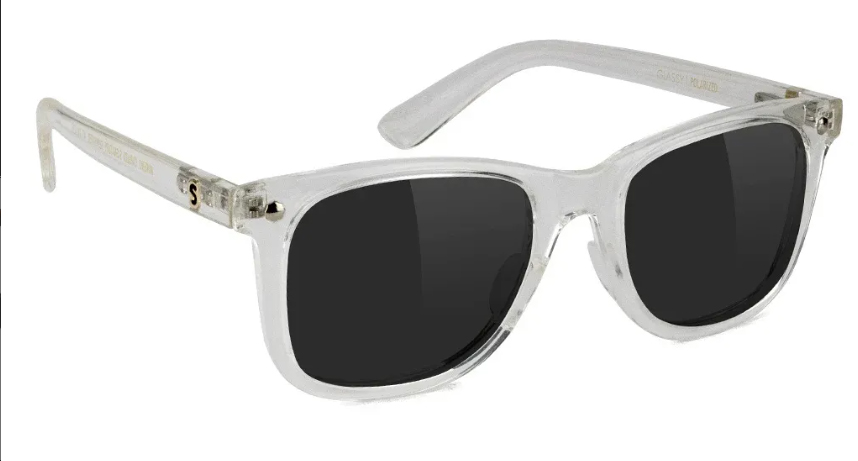 GLASSY MIKEMO PREMIUM CLEAR POLARIZED SUNGLASSES