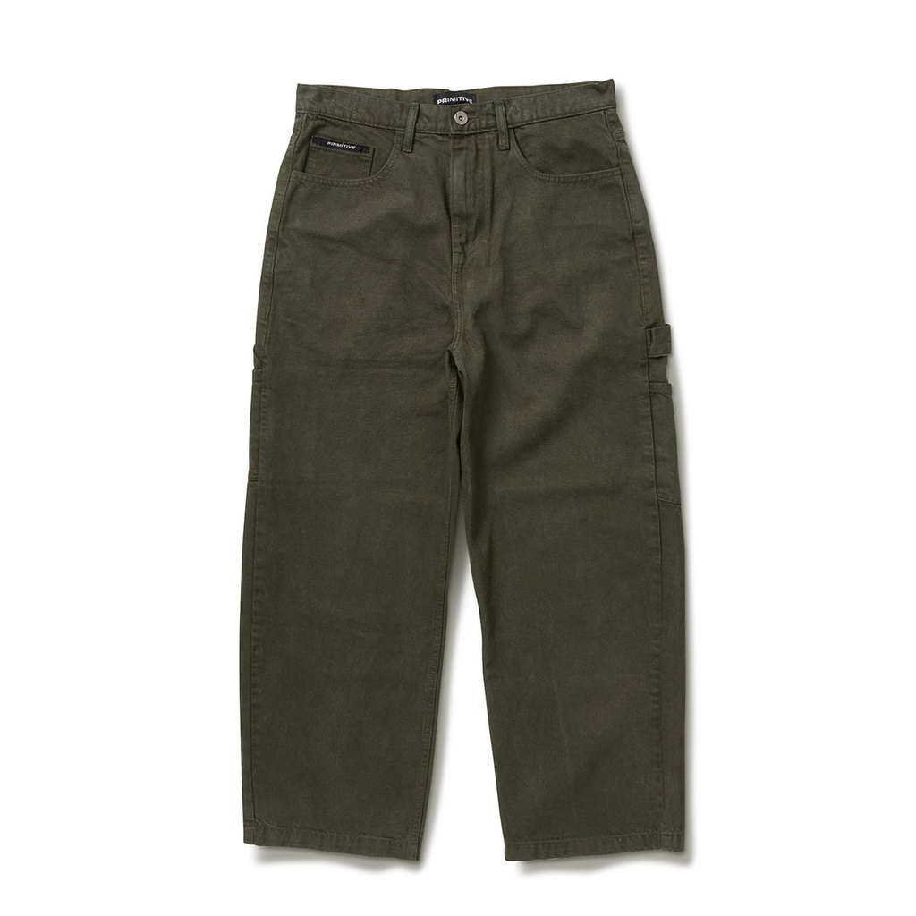 PRIMITIVE MASON OLIVE CARPENTER PANT 32