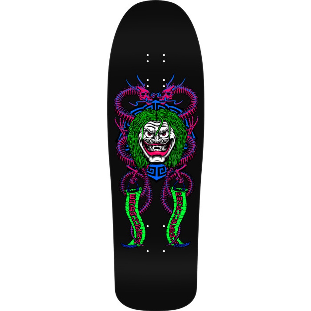 POWELL CABALLERO MASK BLACKLIGHT SHAPED DECK 9.75 X 31.12