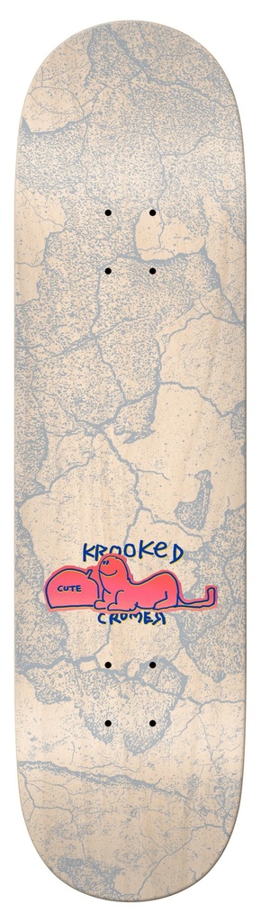 KROOKED CROMER CUTE CATE DECK 8.06