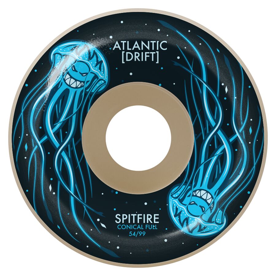 SPITFIRE FORMULA FOUR X ATLANTIC DRIFT CONICAL FULL 54MM 99D (Set of 4)