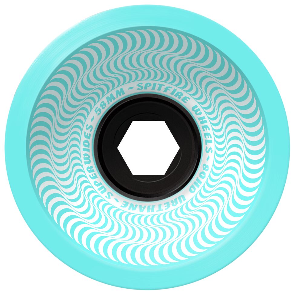 SPITFIRE 80HD SUPERWIDES SEAFOAM 58MM (Set of 4)