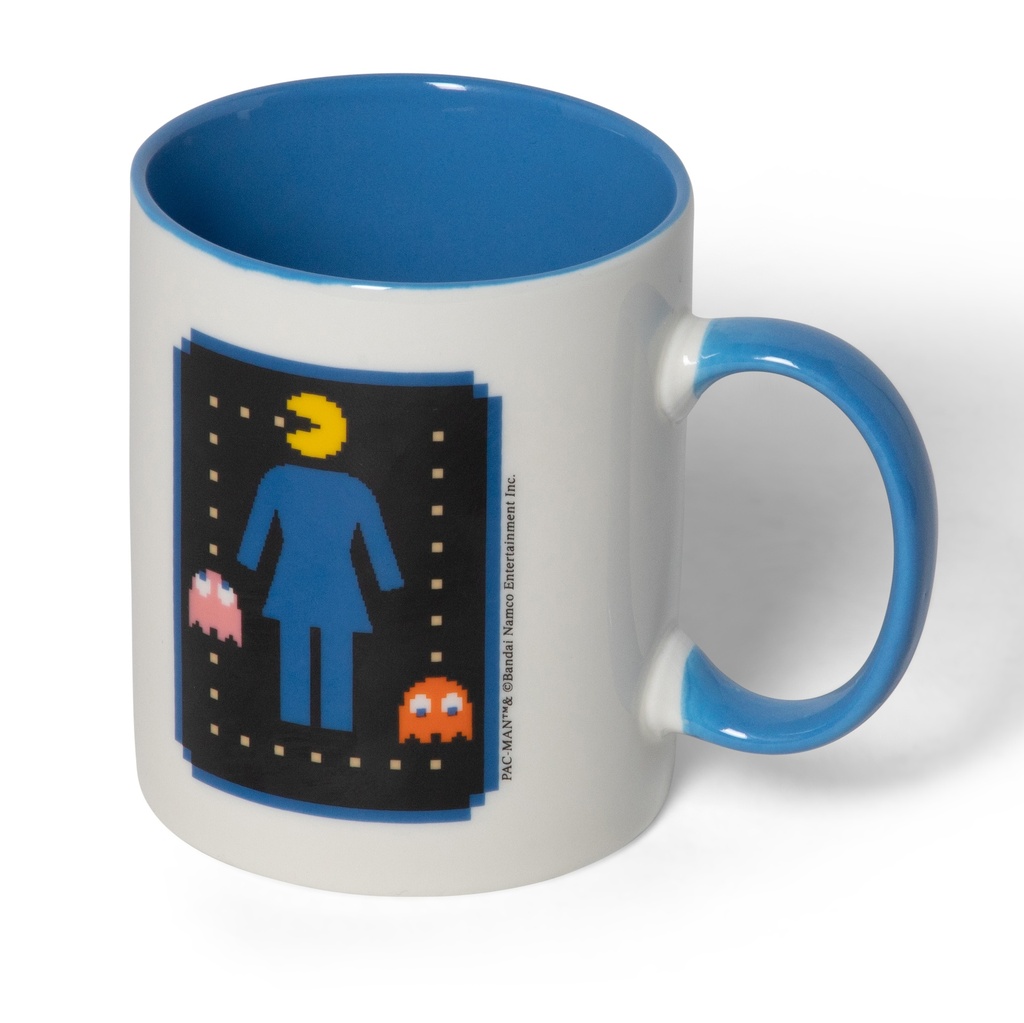 GIRL PAC-MAN PAC-LOCK MUG