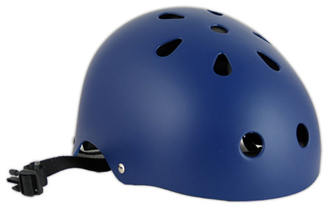 INDUSTRIAL HELMET FLAT BLUE L