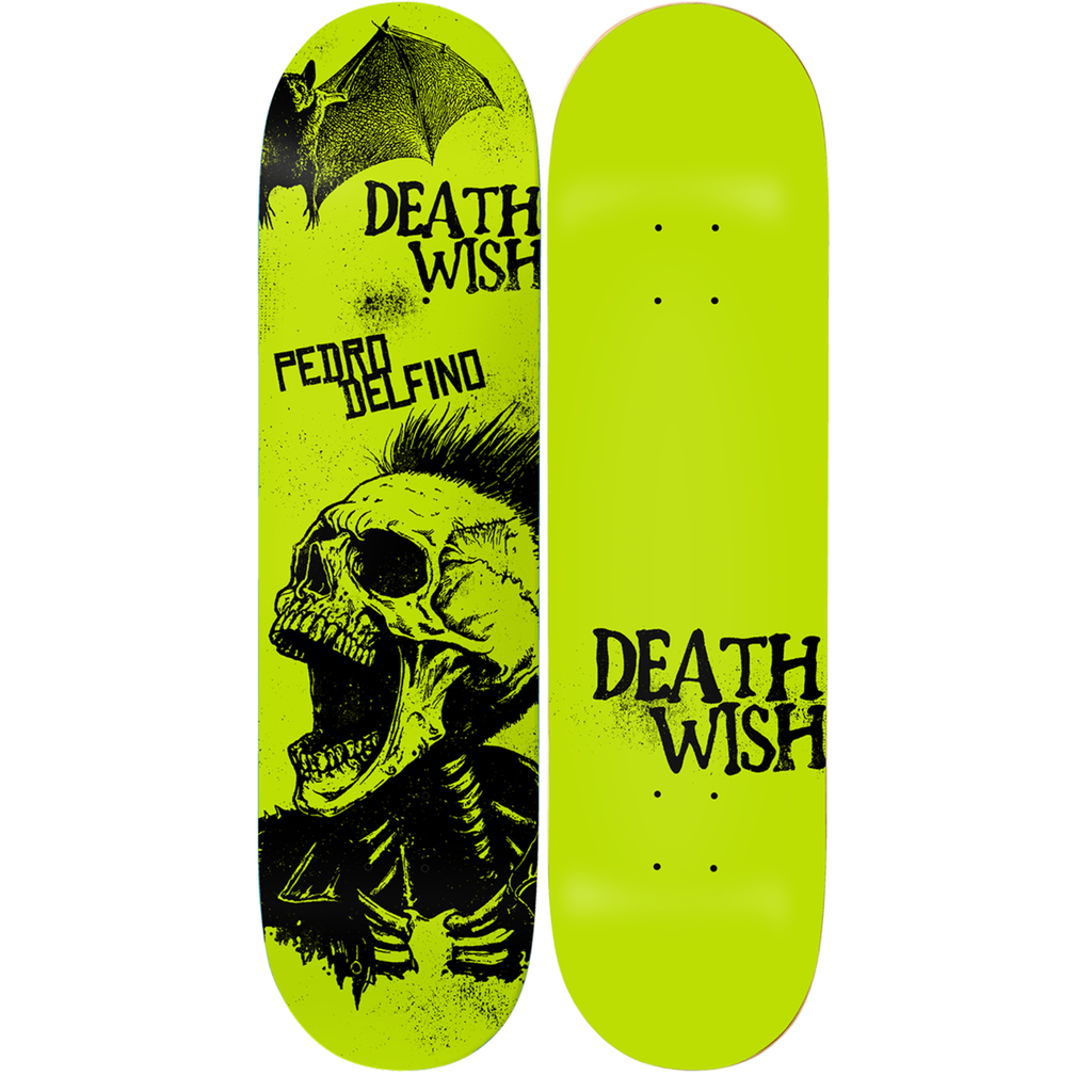 DEATHWISH PEDRO DELFINO VOIDED DECK 8.25