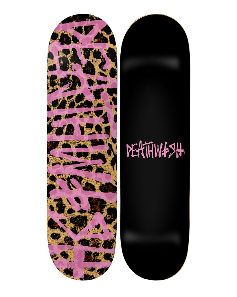 DEATHWISH TEAM LEOPARD SPRAY DECK 8.38